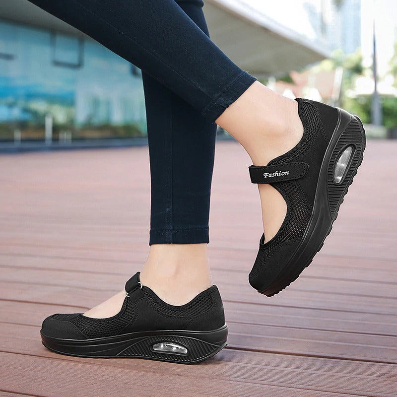 Anna - Chaussures orthopédiques légères et extensibles avec les meilleures chaussures de massage