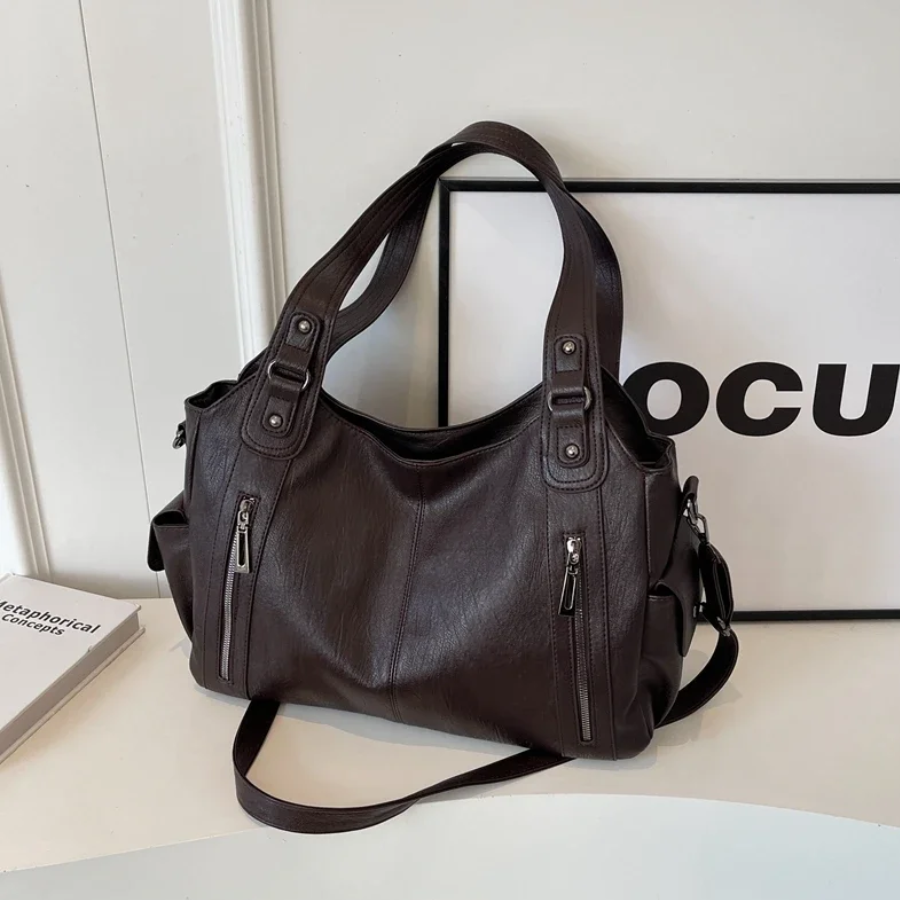 Frieda™ - Elegante Umhängetasche aus Leder