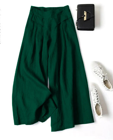 Women's High Waist Thin Slim Ninth Pants - Modefluss