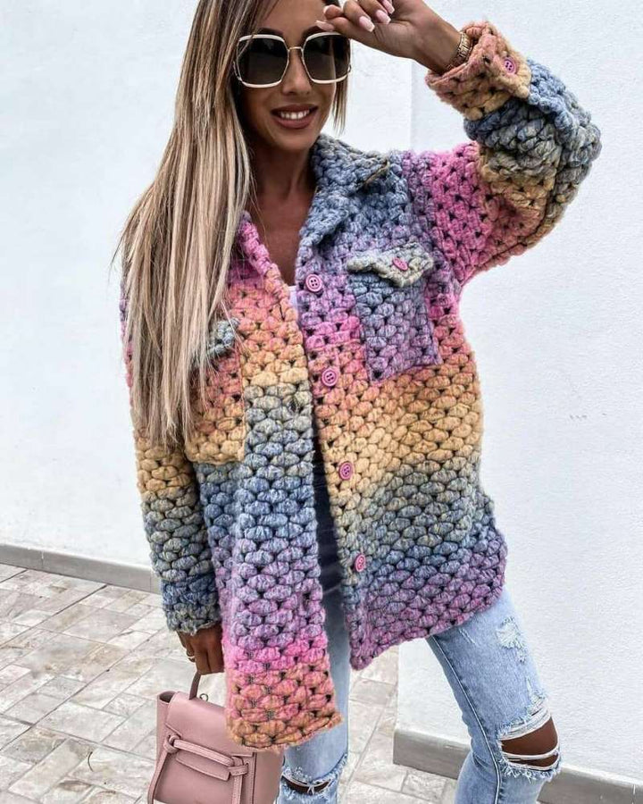 Herbst und Winter neue Produkte Mode bedruckt Damen Woll mantel - Modefluss