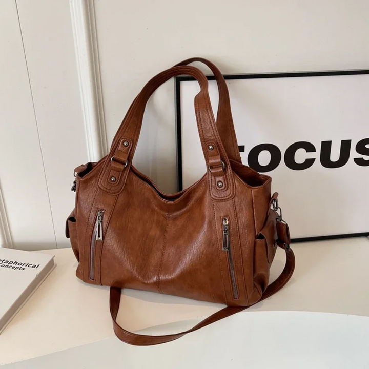 Frieda™ - Elegante Umhängetasche aus Leder