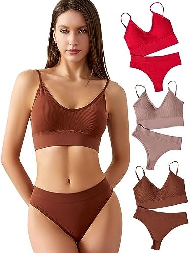 Beauty Back Vest Sling Push-up Thin Sports Underwear Suit - Modefluss