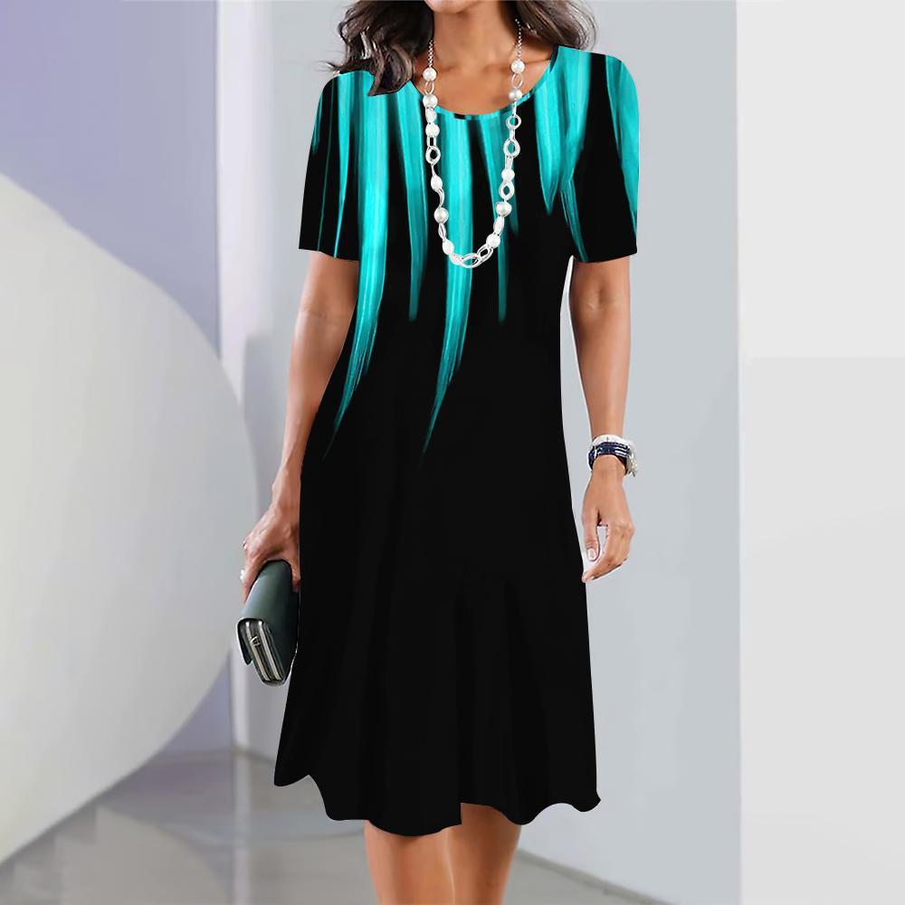 Summer Women's Plus Size Holiday Dress - Modefluss