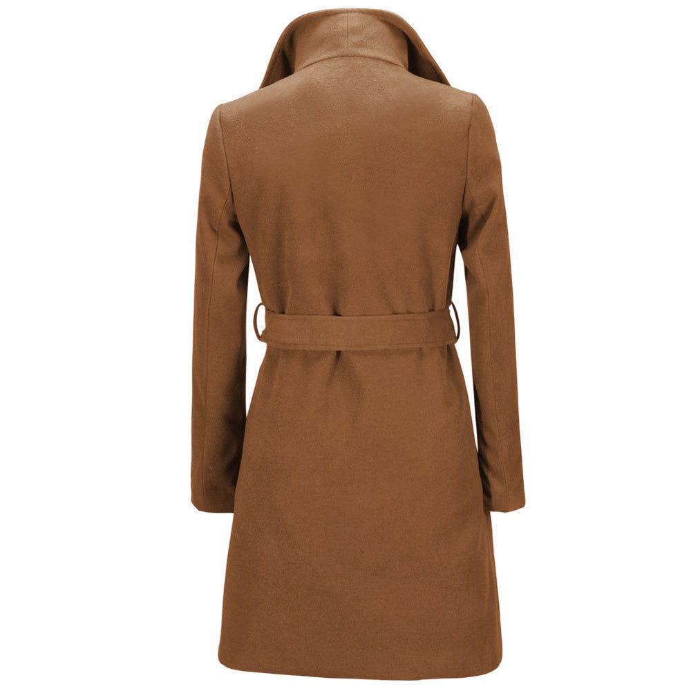 Women's woolen coat - Modefluss