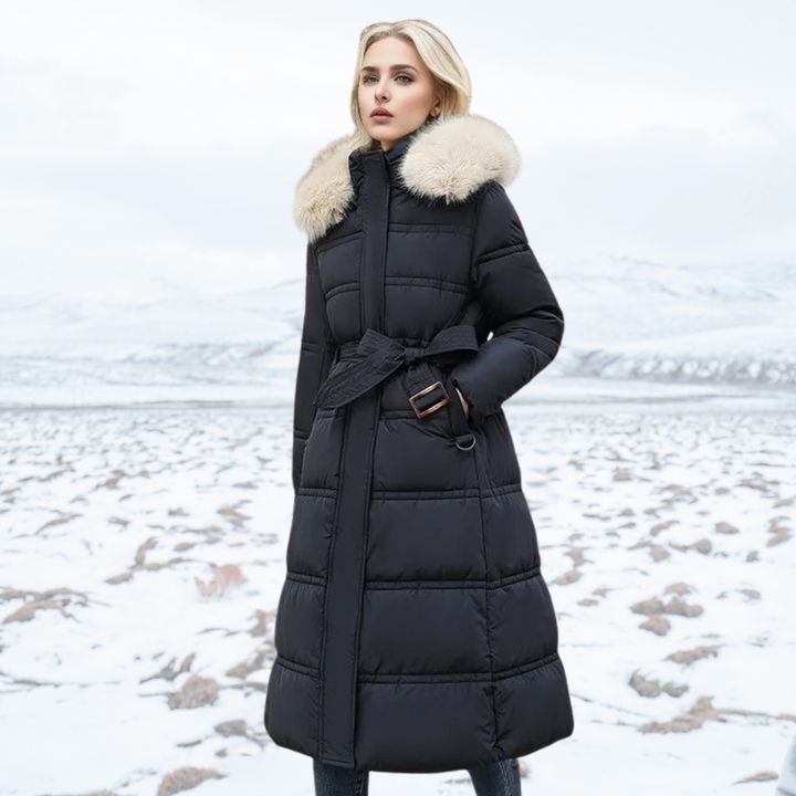 Lena™ - Parka d'hiver luxueuse avec capuche 