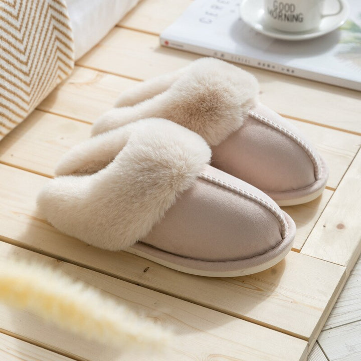 Nina™ - Warme Luxus-Hausschuhe aus Fell für den Winter