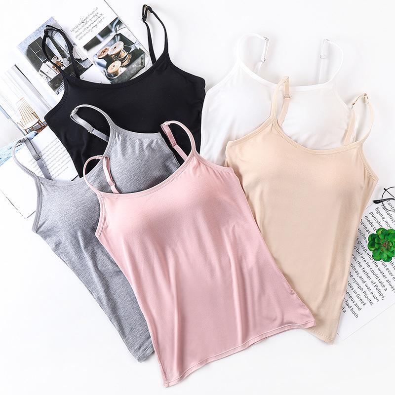 Luisa™ - CamiTank Spaghetti-Top mit integriertem BH