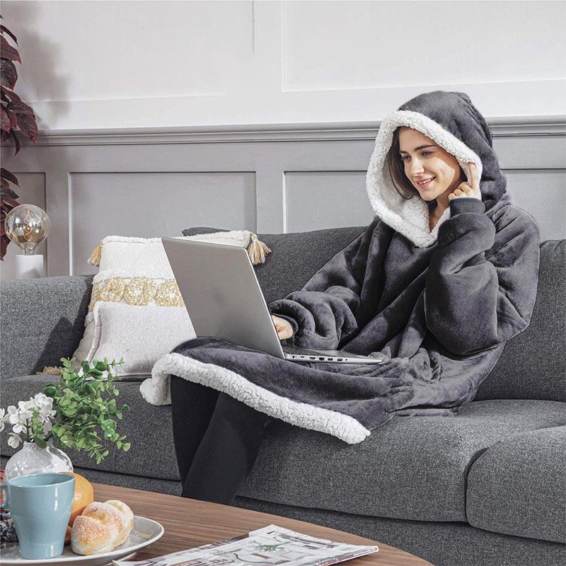 Layla™ - Bequeme Unisex-Kuscheldecke