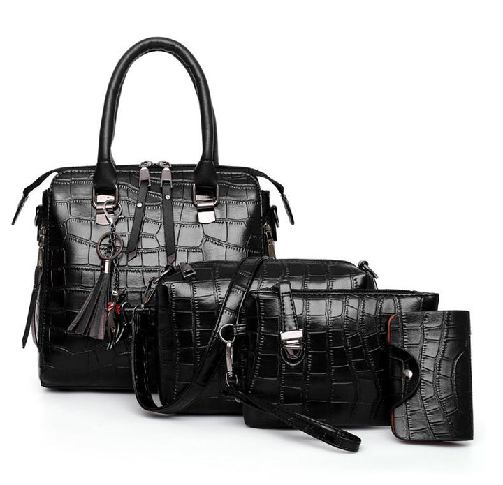 Harper™ - 4-teiliges modernes Ledertaschenset