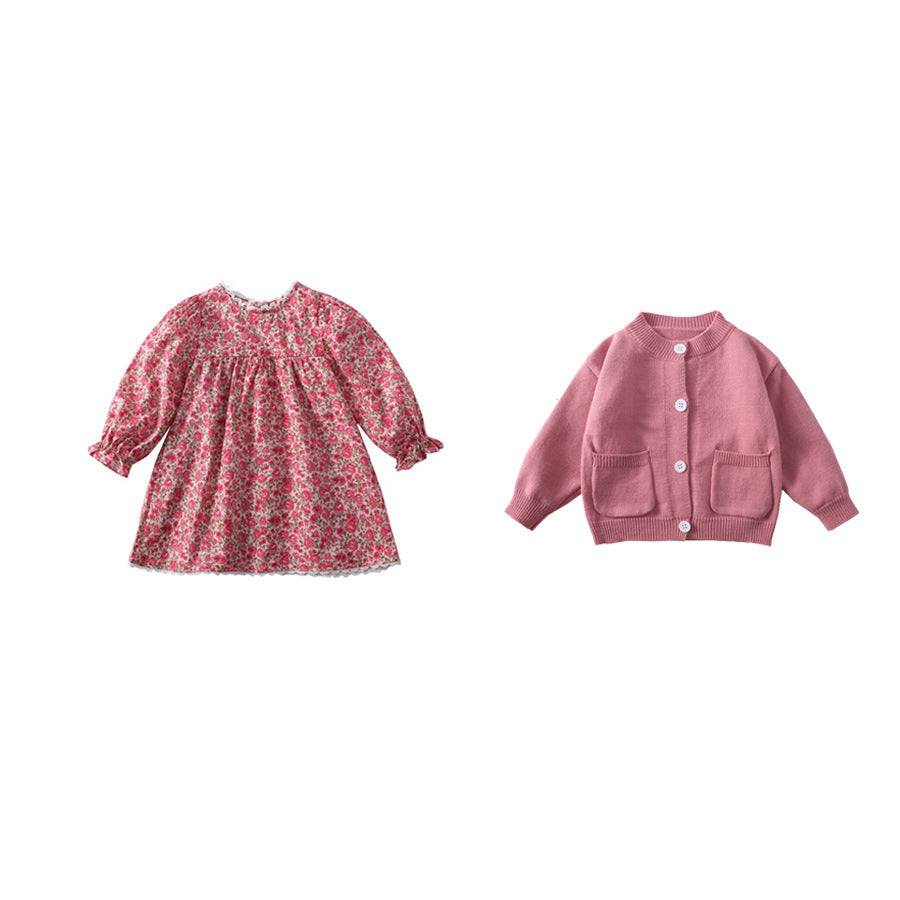 Sweet Floral Dress Children's Skirt - Modefluss