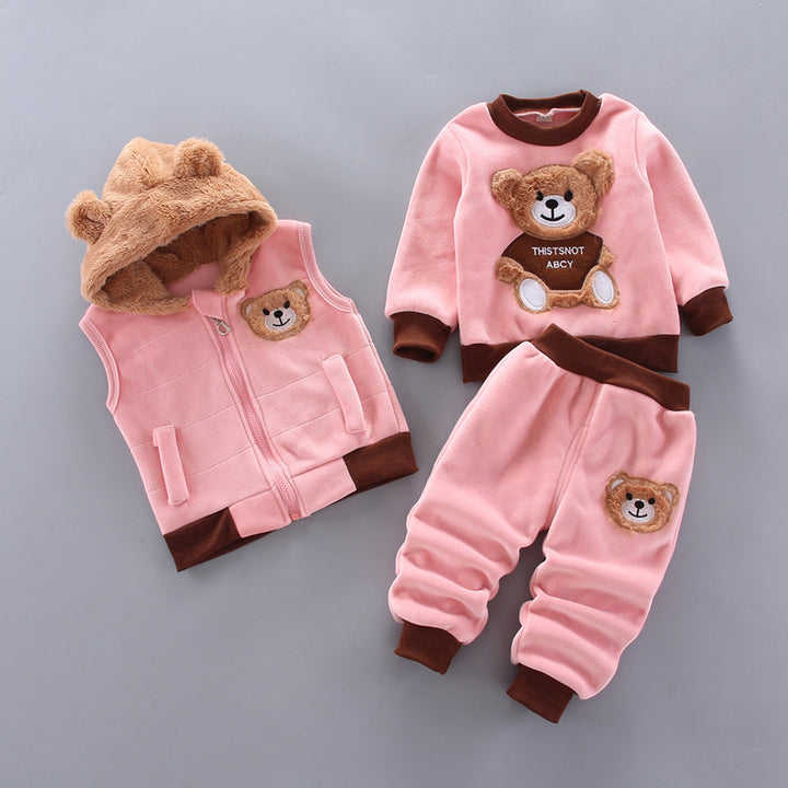 Children's Clothing Baby Three Piece Set - Modefluss