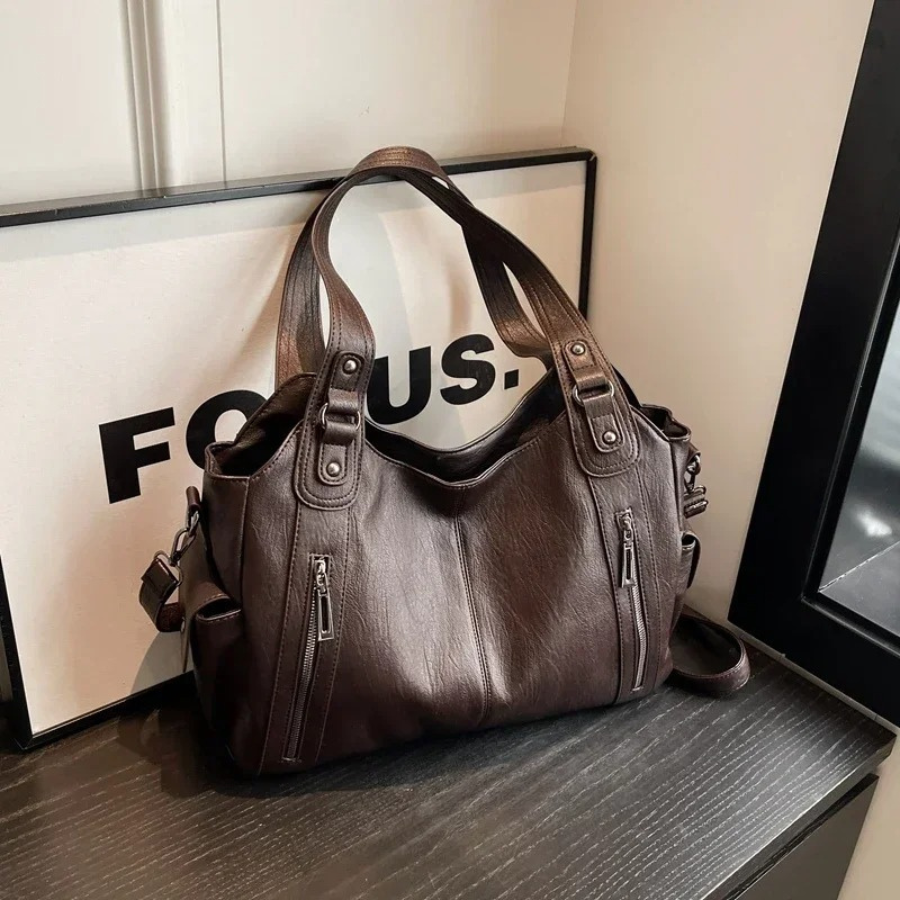 Frieda™ - Elegante Umhängetasche aus Leder