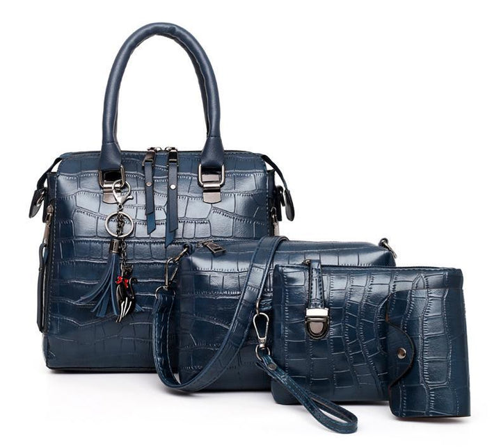Harper™ - 4-teiliges modernes Ledertaschenset