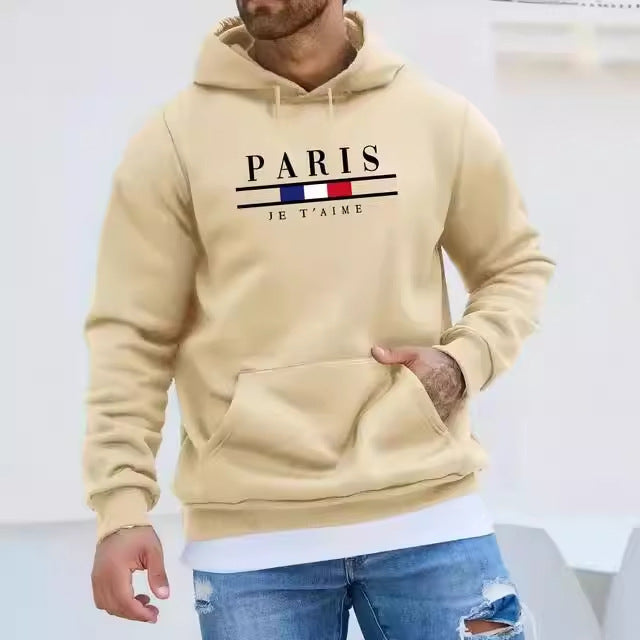 Autumn And Winter Printing Long Sleeve Loose-fitting Hoodie - Modefluss