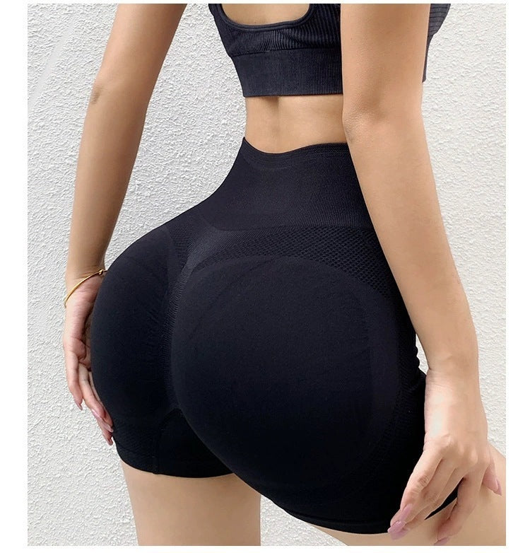 Fitness Yoga Shorts Hosen Butt Hebe Nahtlose Leggings Frauen Gym - Modefluss