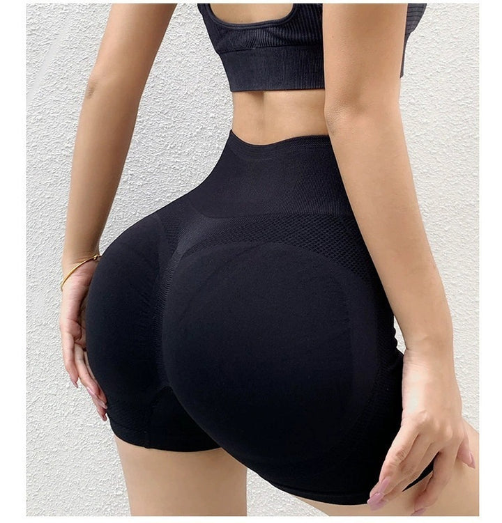 Fitness Yoga Shorts Hosen Butt Hebe Nahtlose Leggings Frauen Gym - Modefluss