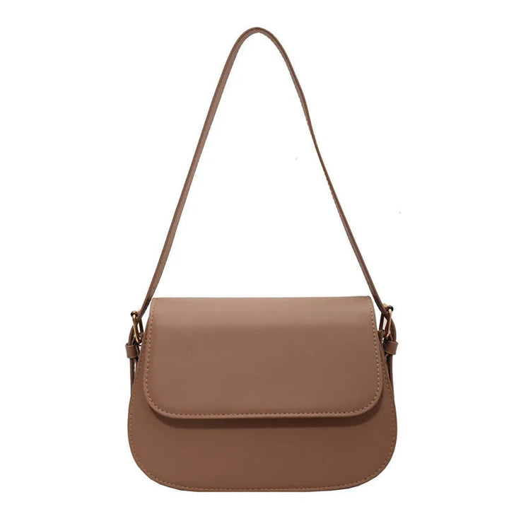 Nina™ - Handgefertigte stilvolle Umhängetasche aus Leder - Modefluss