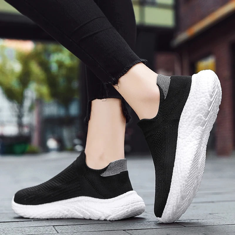 Draven Core – Atmungsaktive orthopädische Strickschuhe mit Fußgewölbeunterstützung (Unisexe)