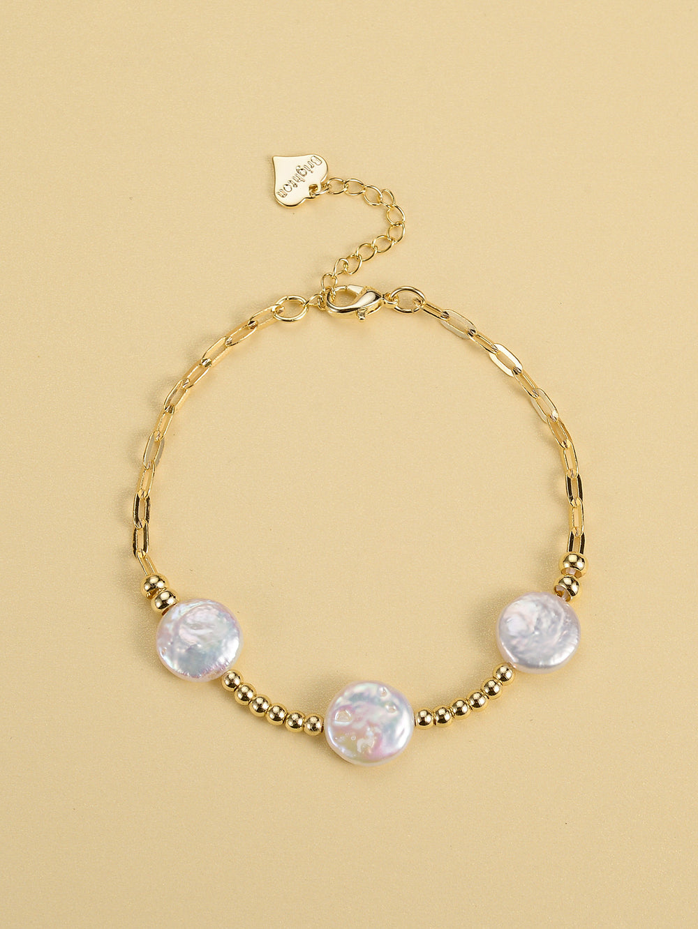 European And American Vintage Classic Metal Pearl Bracelet - Modefluss