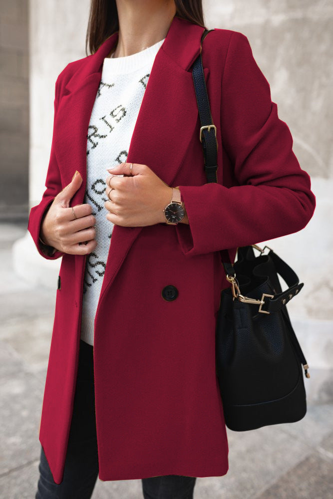 Luna™ - Manteau en laine stylé
