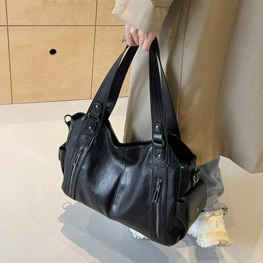 Frieda™ - Elegante Umhängetasche aus Leder