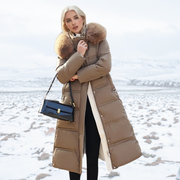 Lena™ - Parka d'hiver luxueuse avec capuche 