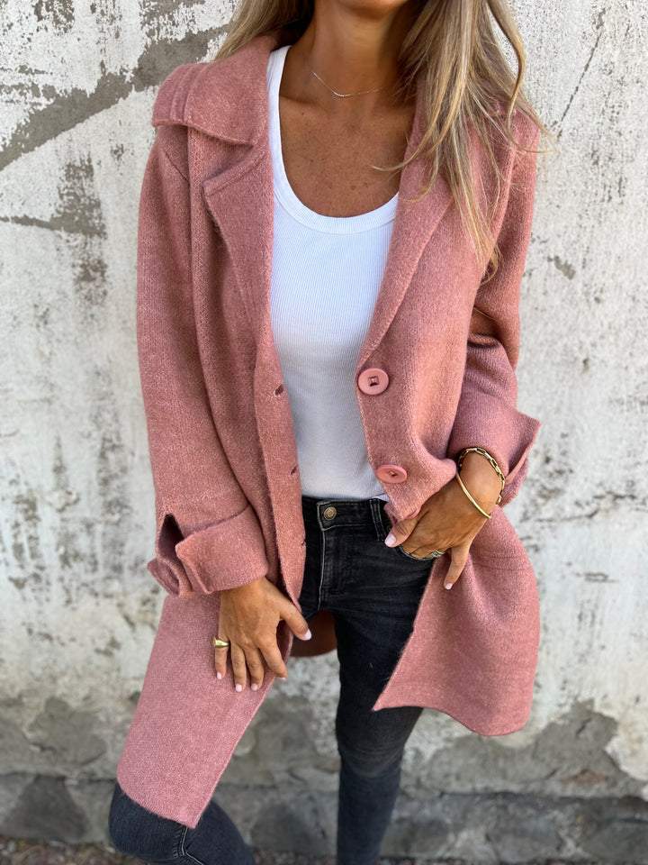 Greta™ - Lässiger, plus chaud, plus long manteau de cheminée