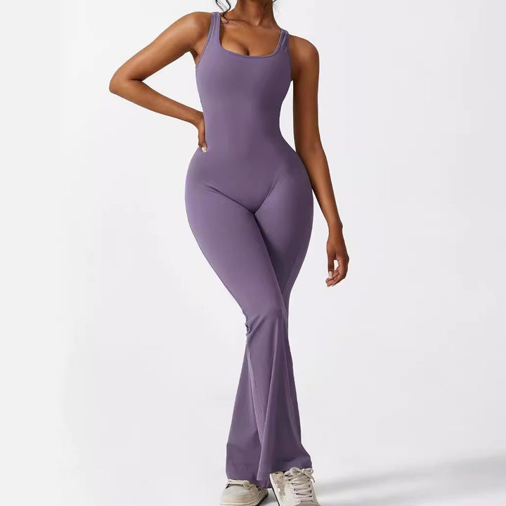 YEOREO Damen Ärmel los Flare Jumps uits - Modefluss