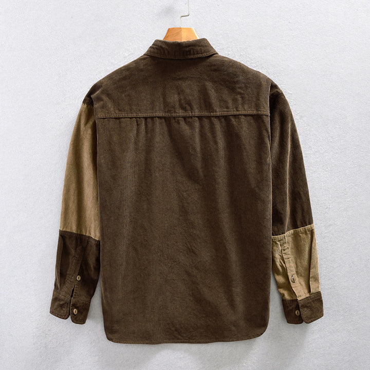 Men's Corduroy Casual Shirt - Modefluss