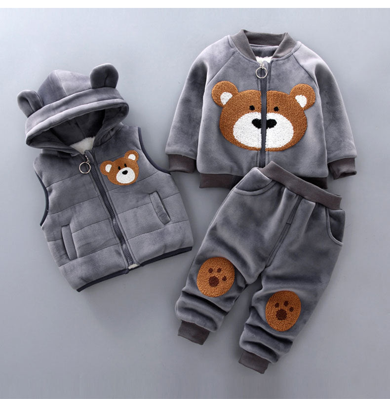 Children's Clothing Baby Three Piece Set - Modefluss
