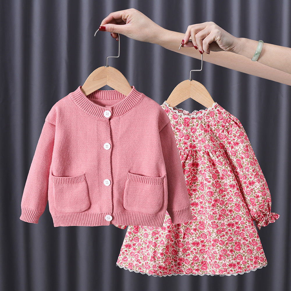 Sweet Floral Dress Children's Skirt - Modefluss