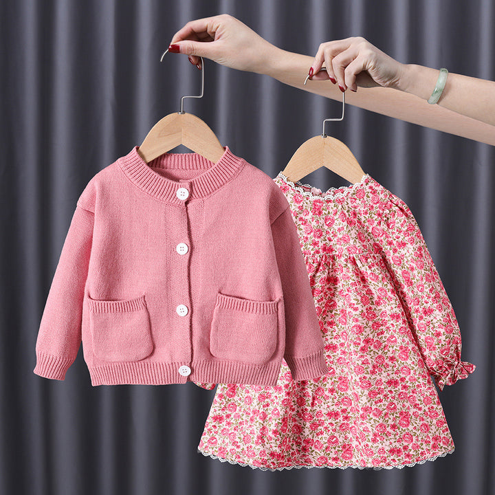 Sweet Floral Dress Children's Skirt - Modefluss