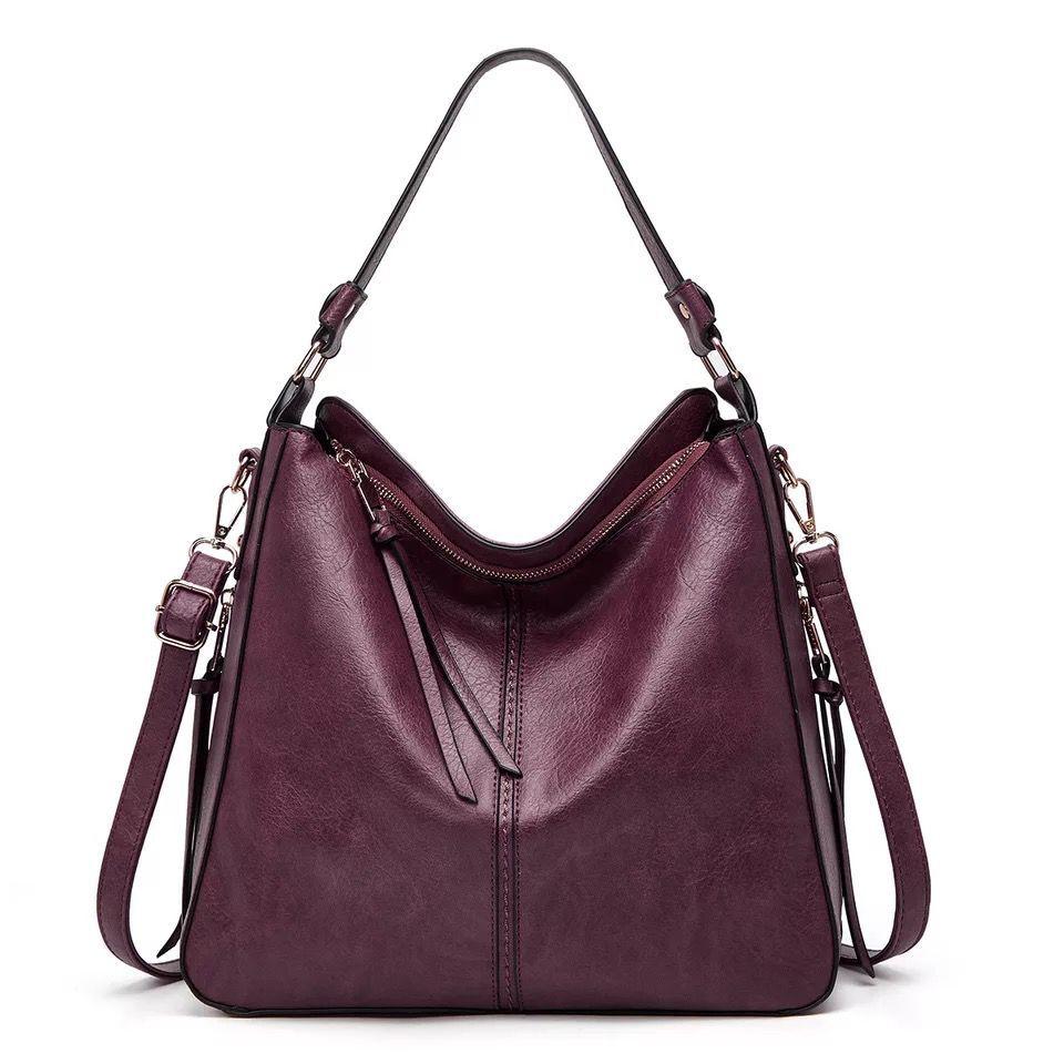 Lottie™ - Elegante Einkaufstasche aus Leder mit großem Fassungsvermögen