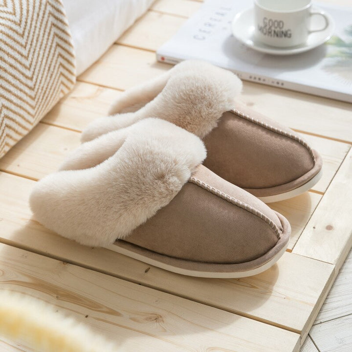 Nina™ - Warme Luxus-Hausschuhe aus Fell für den Winter