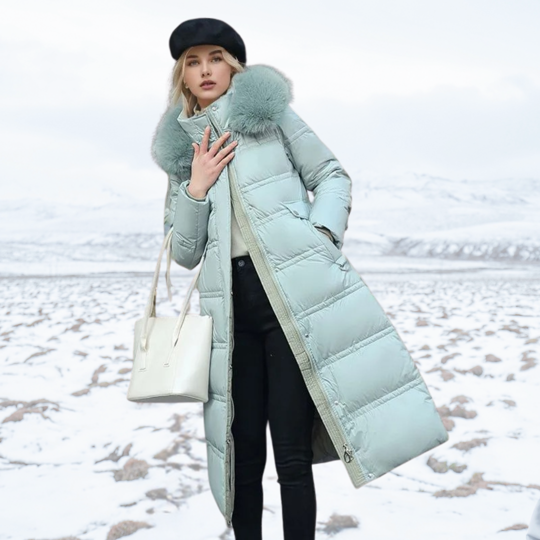Lena™ - Parka d'hiver luxueuse avec capuche 