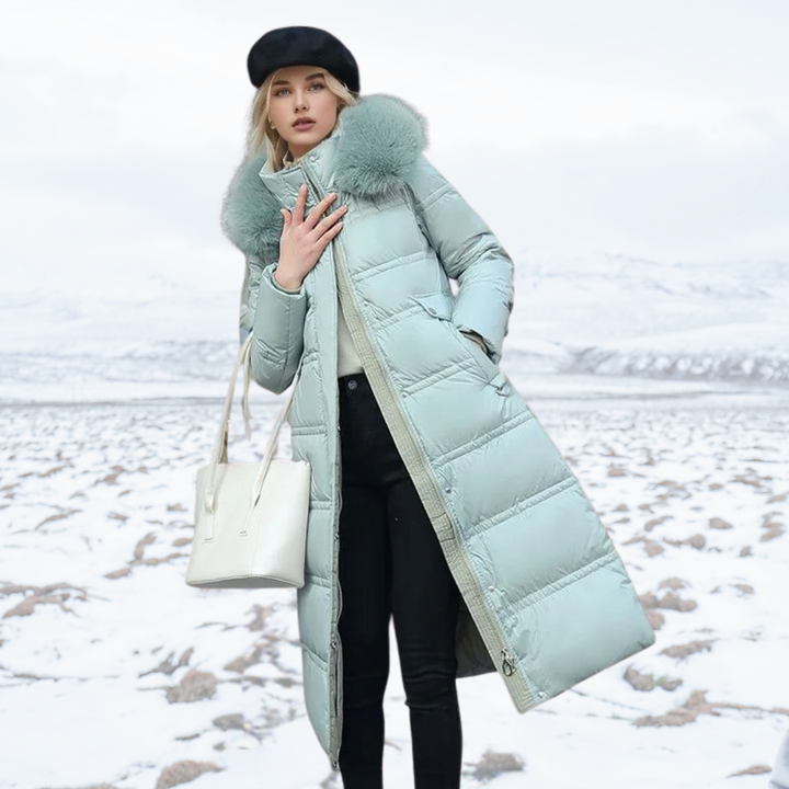 Lena™ - Parka d'hiver luxueuse avec capuche 