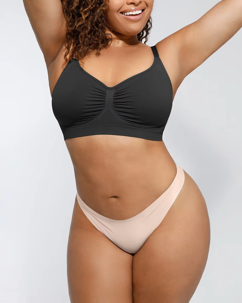 Smooth Seamless Comfort Wireless Sport Bra