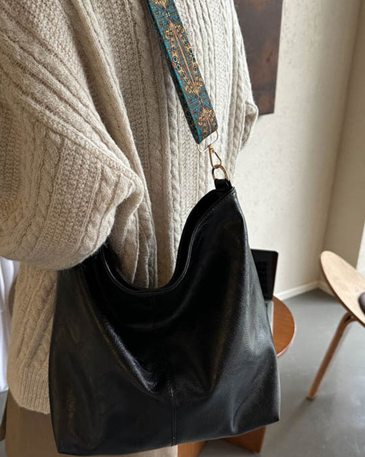 Mia™ - Beuteltasche mit großem Fassungsvermögen und Vintage-Schultergurt