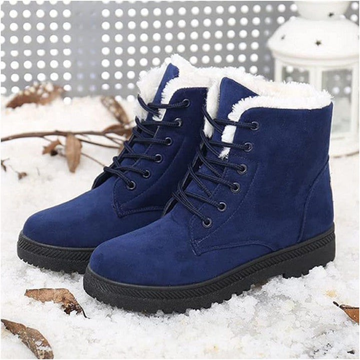 Clara™ - Stilvolle, rutschfeste Schneestiefel mit Schnürung
