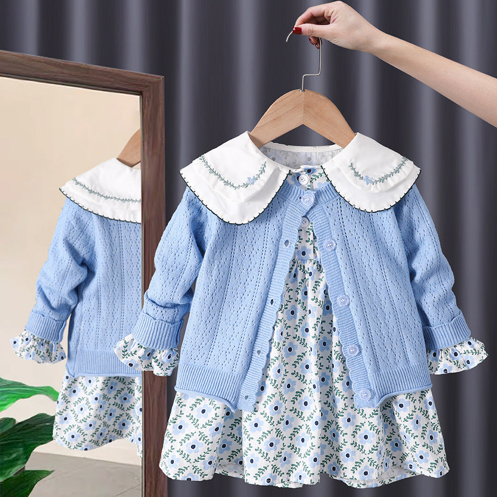 Sweet Floral Dress Children's Skirt - Modefluss