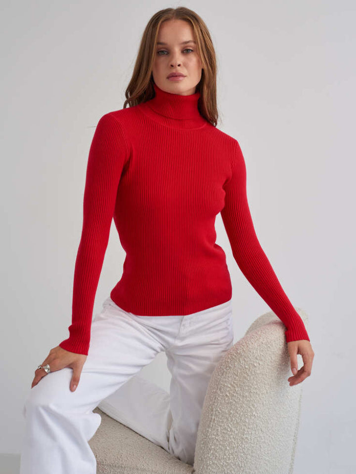 Turtleneck Sweaters Bottoming Shirt European And American - Modefluss