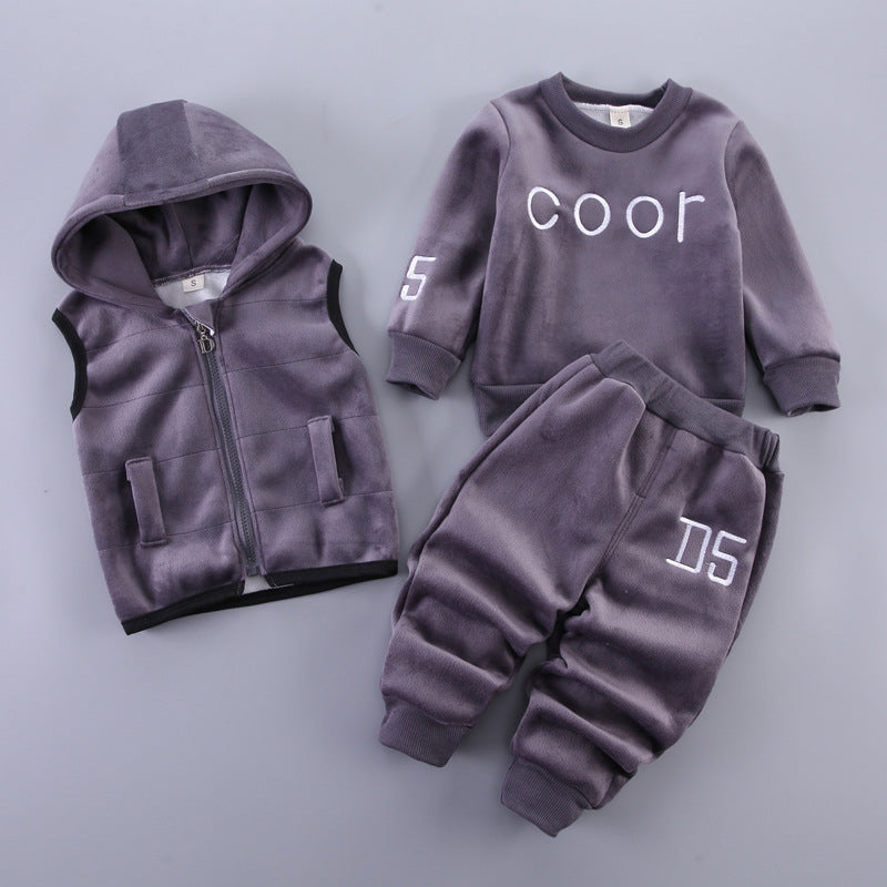 Children's Clothing Baby Three Piece Set - Modefluss