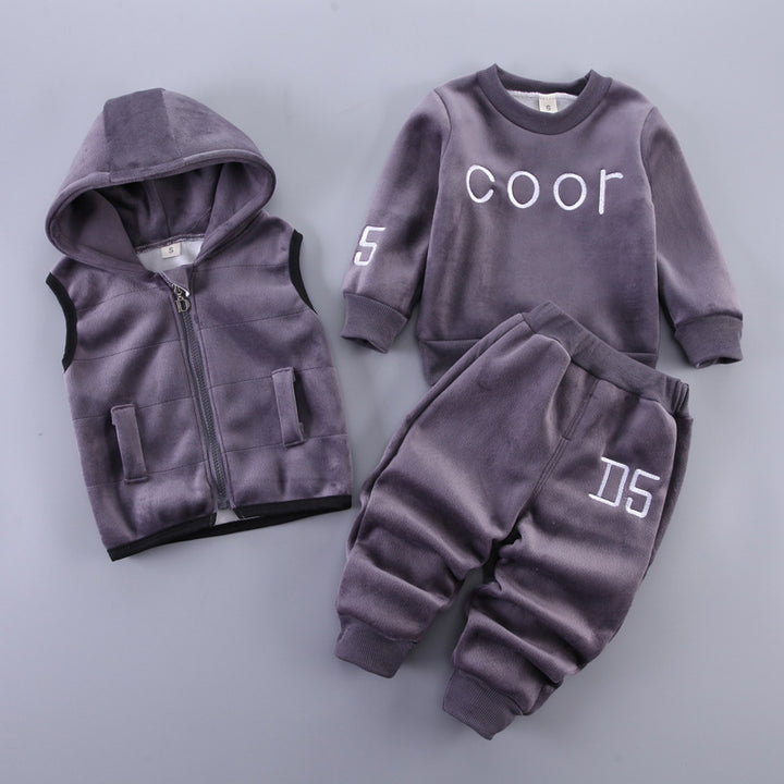 Children's Clothing Baby Three Piece Set - Modefluss