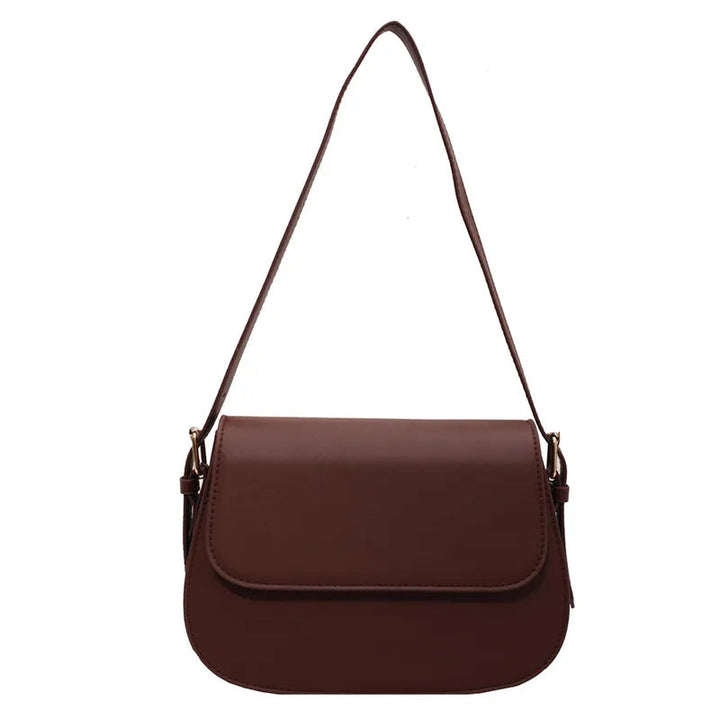 Nina™ - Handgefertigte stilvolle Umhängetasche aus Leder - Modefluss