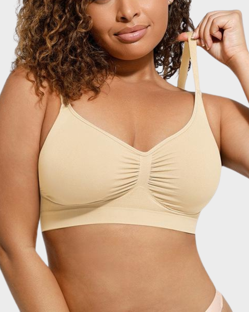 Smooth Seamless Comfort Wireless Sport Bra