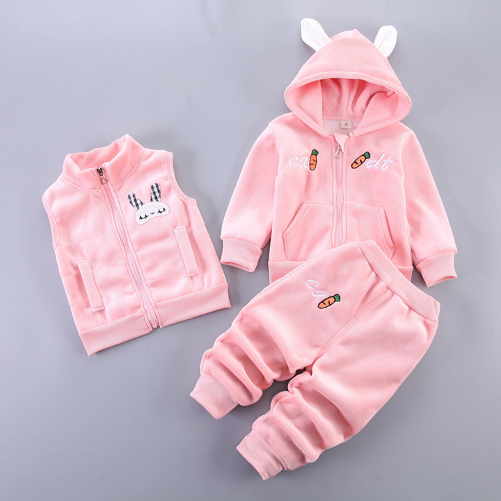 Children's Clothing Baby Three Piece Set - Modefluss