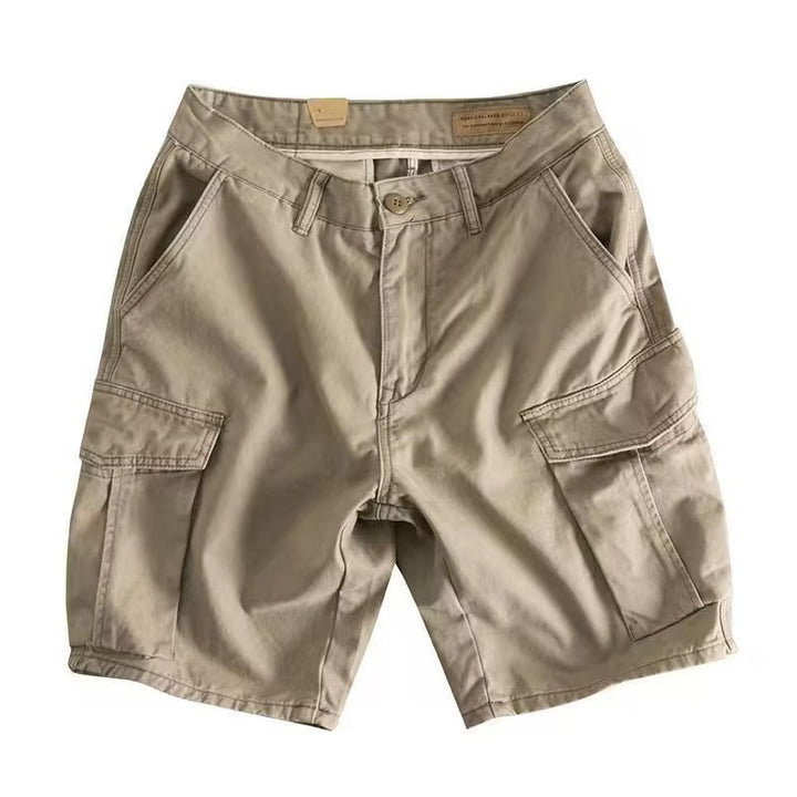 Workwear Casual Men's Loose Summer All-matching Straight Fifth Pants - Modefluss