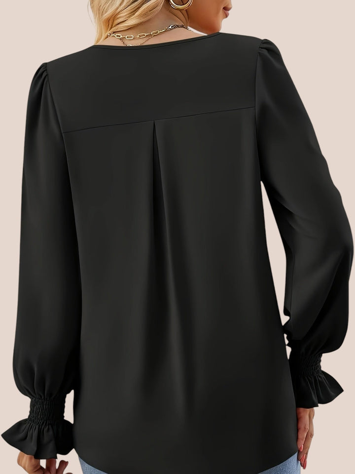 Clara™ - Blouse blanche élégante