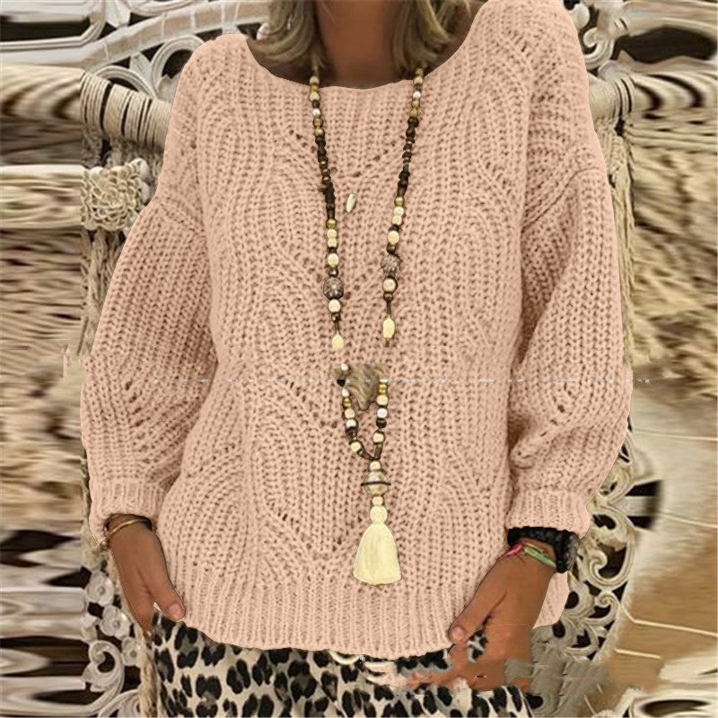 Heartbeat Frequency Loose-fitting Women's Knitwear - Modefluss