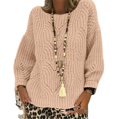 Heartbeat Frequency Loose-fitting Women's Knitwear